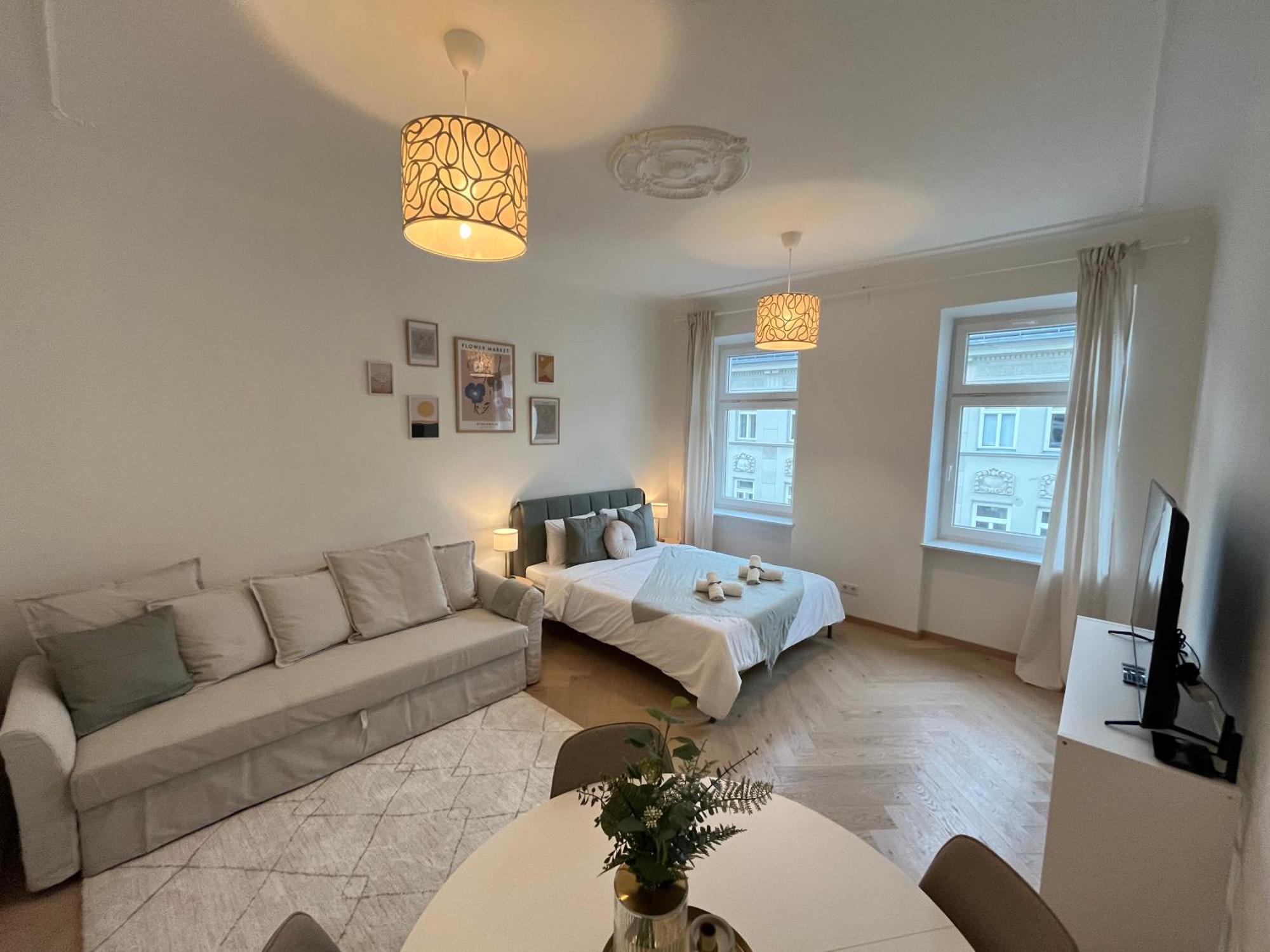 Luxurious One Room Apartment Near Schoenbrunn Palace Vienne Extérieur photo