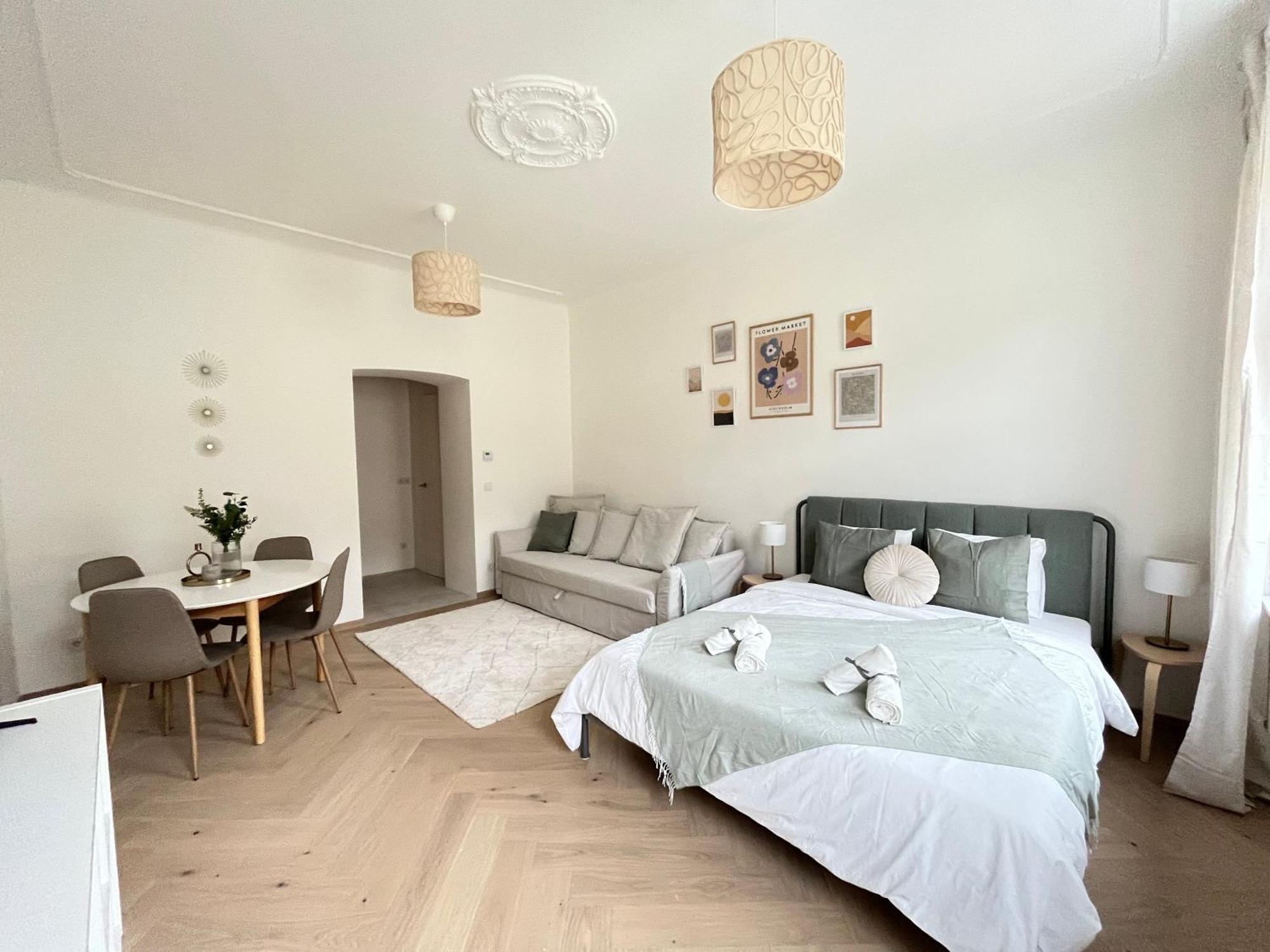 Luxurious One Room Apartment Near Schoenbrunn Palace Vienne Extérieur photo